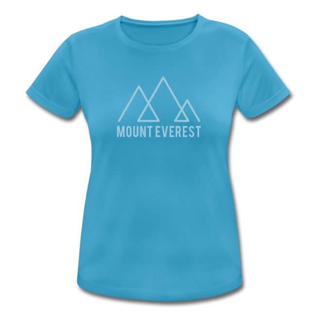 Mount Everest Ademend Shirt Dames